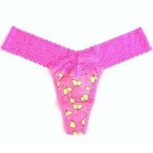 Victorias Secret Cotton Lace One Size fits All S M L Xl Thong Panty Pears